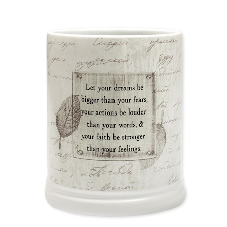 Dicksons Let Your Dreams Be Bigger than Your Fears Candle Jar Warmer JW24IW